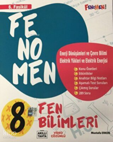 Fenomen Kitap 8. Sınıf Fenomen Fen Bilimleri 6. Fasikül | Mustafa Erke