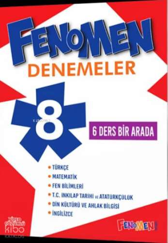 Fenomen 8. Tüm Dersler Branş Denemeleri