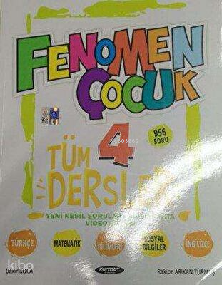 Fenomen Kitap Fenomen Çocuk 4. Sınıf Tüm Dersler Yeni Nesil Soru Banka