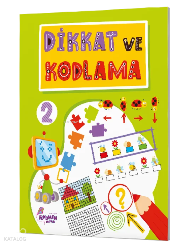 Fenomen Minik – Okul Öncesi Dikkat ve Kodlama 2 | Kolektif | Fenomen (
