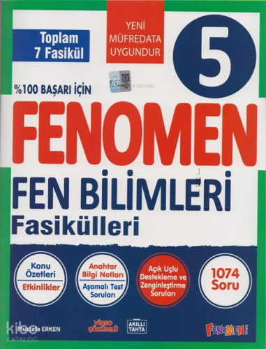 Fenomen Okul 5. Sınıf Fen Bilimleri Fasikülleri Seti Toplam 7 Fasikül 