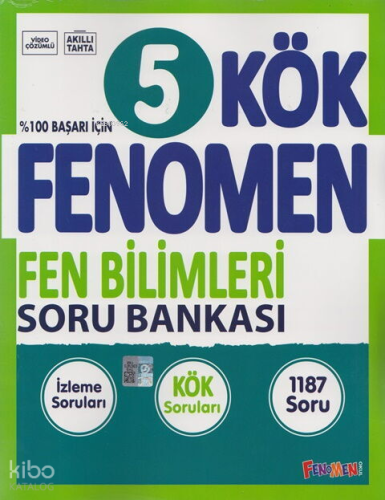Fenomen Okul 5. Sınıf Fen Bilimleri KÖK Soru Bankası
