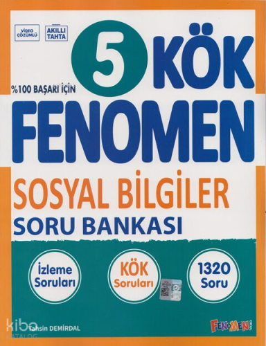 Fenomen Okul 5. Sınıf Sosyal Bilgiler Kök Soru Bankası | Kolektif | Fe