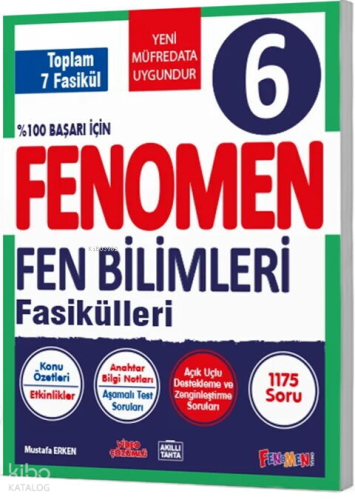 Fenomen Okul Yayınları 6. Sınıf Fen Bilimleri Fasikülleri | Kolektif |