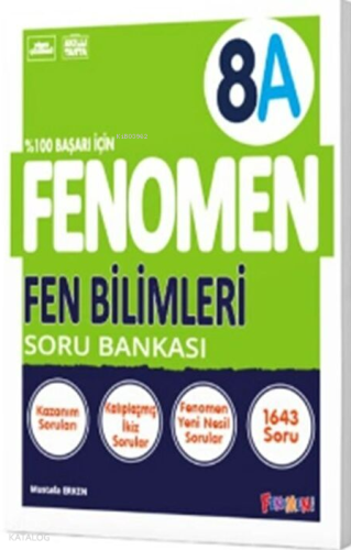 Fenomen 8. Sınıf Fen Bilimleri (A) Soru Bankası | Kolektif | Fenomen (