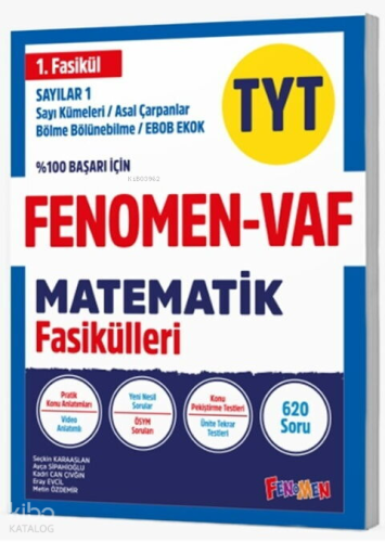 Fenomen TYT VAF Matematik Sayılar 1 Fasikülleri