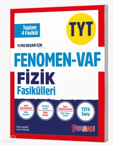 Fenomen - Vaf Tyt Fizik Fasikül Seti (1-2-3-4.Fasikül)