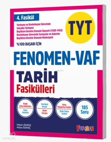Fenomen - Vaf Tyt Tarih 4.Fasikül | Hakan Özateş | Fenomen (Hazırlık)