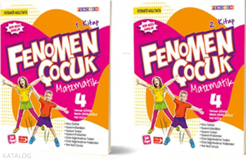 Fenomen Yayınları 4. Sınıf Matematik 2 Kitap Fenomen Çocuk