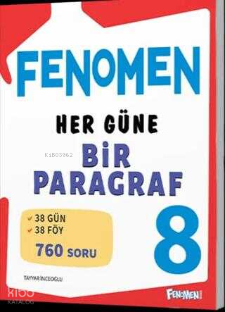 Fenomen Yayınları Fenomen 8 Her Güne Bir Paragraf