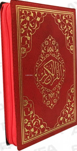 Fermuarlı Mühürlü Kuran-ı Kerim (Hafız Boy - Kırmızı) | Kolektif | Ayf