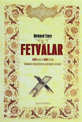 Fetvalar (Sorulu-Cevaplı) 2 Cilt Takım (Ciltli); Günümüz Meselelerine 