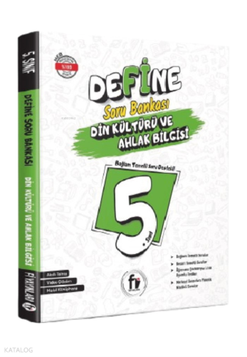 Fi Yayınları 5. Sınıf Define Din Kültürü Soru Bankası