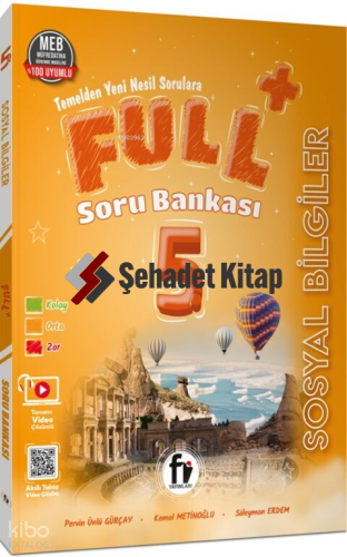 Fi Yayınları 5. Sınıf Sosyal Bilgiler Full Soru Bankası