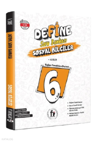 Fi Yayınları 6. Sınıf Define Sosyal Bilgiler Soru Bankası