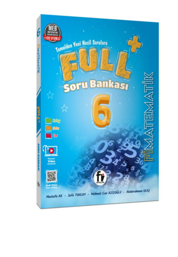 Fi Yayınları 6. Sınıf Full+ Matematik Soru Bankası