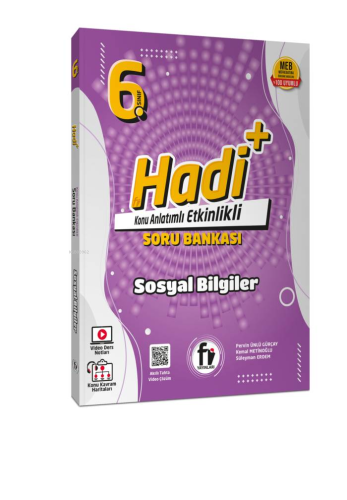 Fi Yayınları 6. Sınıf Hadi+ Sosyal Bilgiler Soru Bankası