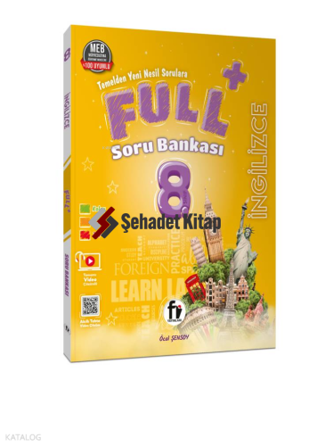 Fi Yayınları 8. Sınıf Full+ İngilizce Soru Bankası