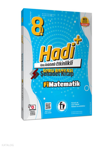 Fi Yayınları 8. Sınıf Hadi Matematik Konu Etkinlikli Soru Bankası