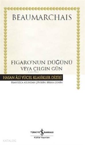 Figaro'nun Düğünü veya Çılgın Gün (Ciltli) - ön kapak Figaro'nun Düğünü veya Çılgın Gün (Ciltli) -