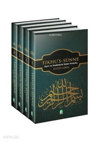 Fıkhu's Sünne (2 Cilt); Ayet ve Hadislerle İslam Hukuku