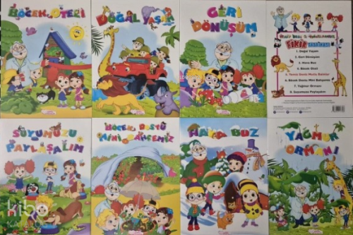 Fikir Fabrikası Hikayeleri Seti (8 Kitap) | Kolektif | Gendaş Çocuk