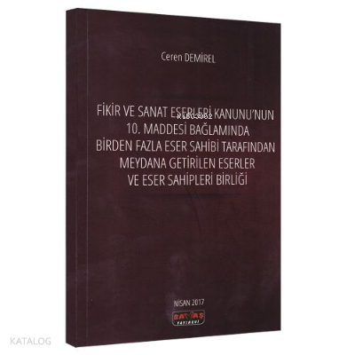 Fikir ve Sanat Eserleri Kanunu