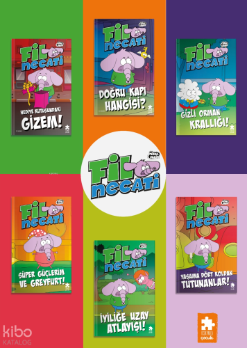 Fil Necati Serisi Seti - 6 Kitap Takım | Varol Yaşaroğlu | El Yayınlar