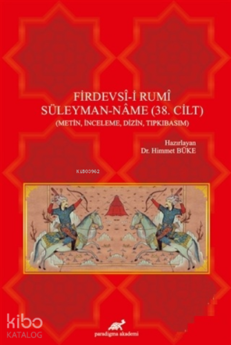 Firdevsi-i Rumi Süleyman;Name 38. Cilt 2 Cilt Takım