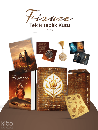 Firuze 1: Kehribar Ateşi (Kutulu - Ciltli) | Mehsa | Ephesus Yayınları