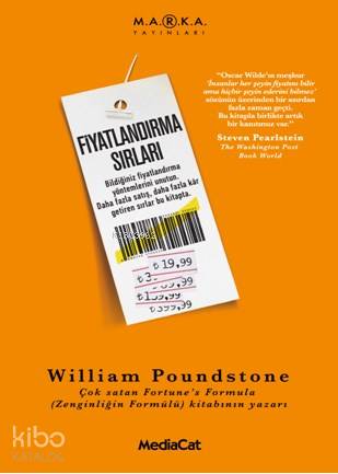 Fiyatlandırma Sırları | William Poundstone | Mediacat Kitapları