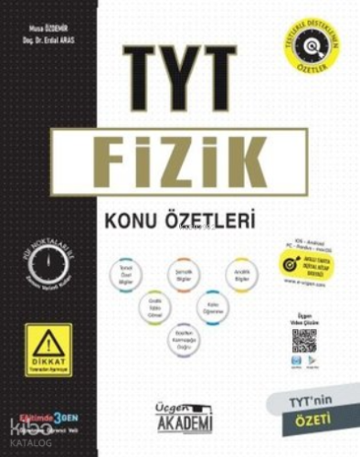 Fizik - Konu Özeti | Kolektif | Üçgen Akademi (Hazırlık)