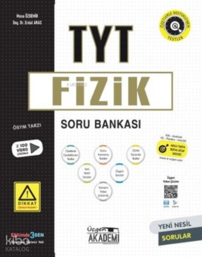 Fizik - Soru Bankası | Kolektif | Üçgen Akademi (Hazırlık)