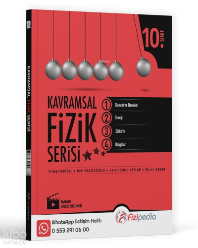 Fizipedia Yayınları 10. Sınıf Kavramsal Fizik Serisi Soru Bankası