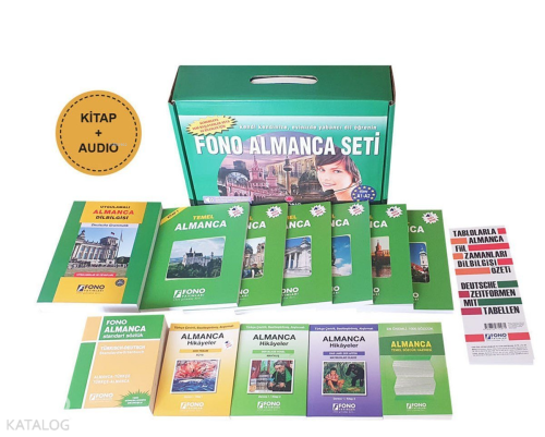 Fono Almanca Seti (15 Kitap+10 cd) | Kolektif | Fono Yayınları