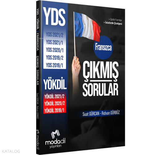 Fransızca YDS YÖKDİL Çıkmış Sorular | Suat Gürcan | Modadil Yayınları