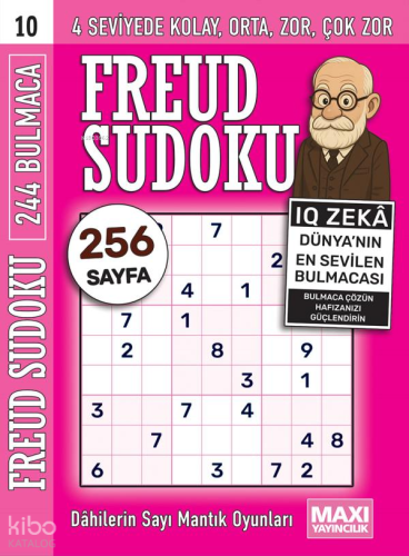 Freud Sudoku 10 | Kolektif | Maxi Yayıncılık