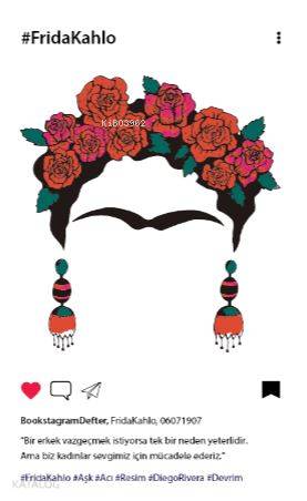 Frıda Desen - Bookstagram Defter