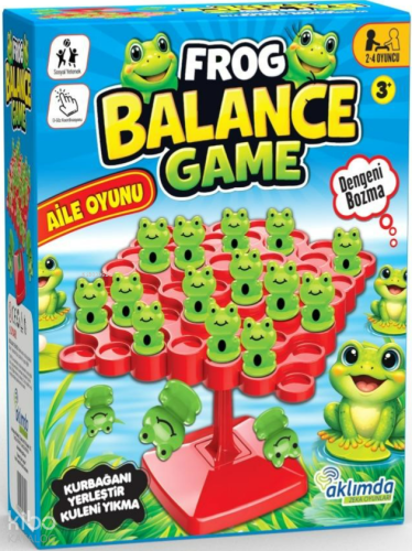 Frog Balance Game - Denge Oyunu | Kolektif | Aklımda Zeka Oyunları