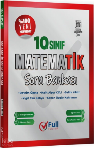 Full Matematik 10. Sınıf Matematik Soru Bankası | Kolektif | Full Mate
