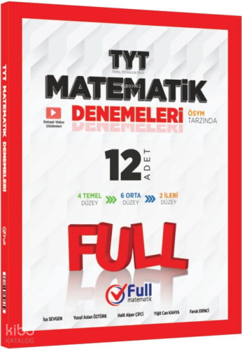 Full Matematik TYT Matematik 12'li Deneme | Kolektif | Full Matematik 