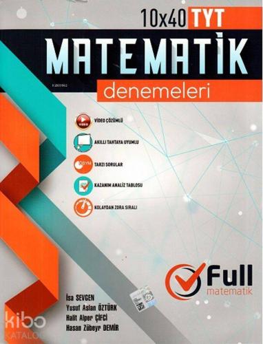 Full Matematik Yayınları TYT Matematik 10 x 40 Denemeleri Full Matemat