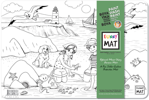 Funny Mat - Sahil Kaşifleri | Kolektif | Akademi Çocuk (Kırtasiye)