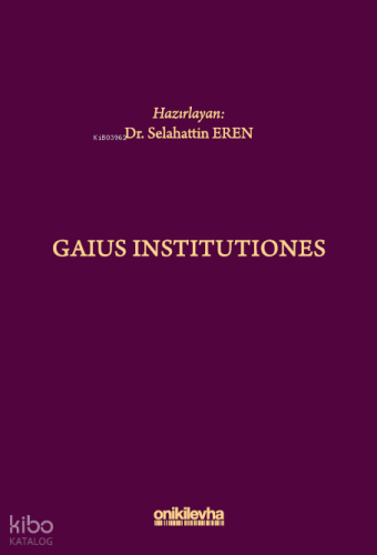 Gaius Institutiones