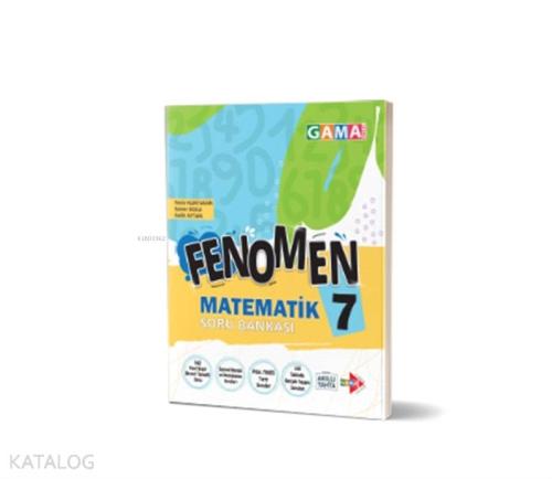 Gama Fenomen 7.Sınıf Matematik Soru Bankası | Kolektif | Gama Basım Ya