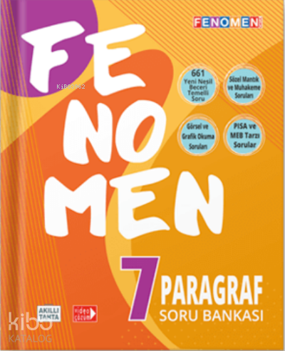 Gama Fenomen 7.Sınıf Paragraf Soru Bankası | Kolektif | Gama Basım Yay