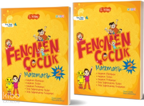 Gama Yayınları  2. Sınıf Matematik Fenomen Çocuk 1. ve 2. Kitap (2 Kitap Set)
