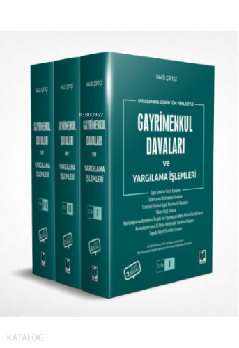 Gayrimenkul Davaları ve Yargılama İşlemleri (Uygulamaya İlişkin Tüm Yönleriyle)