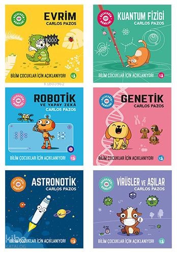 Geleceğin Dahileri Seti - 6 Kitap Takım