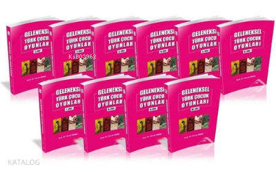 Geleneksel Türk Çocuk Oyunları Seti - 10 Kitap Takım